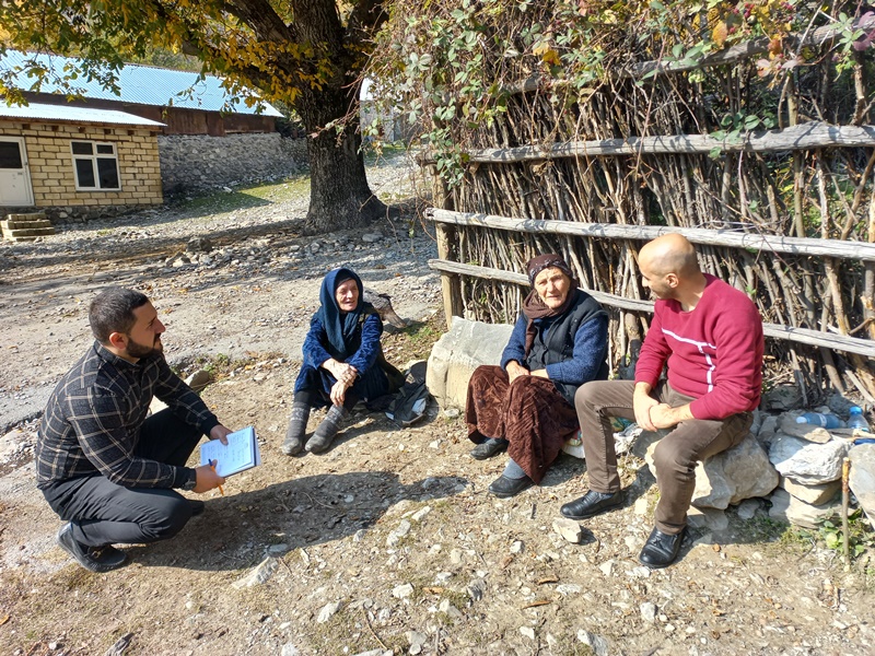 The employees of ANAS Sheki RSC were held the next folklore expedition