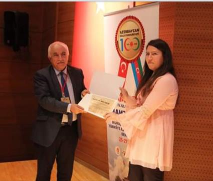 ШРНЦ НАНА был  представлен  на   IV Международном  Симпозиуме   Гамзе  Нигяри организованный  в Университете Амасия.