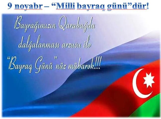 Our proudly waving flag. Long live Azerbaijan!