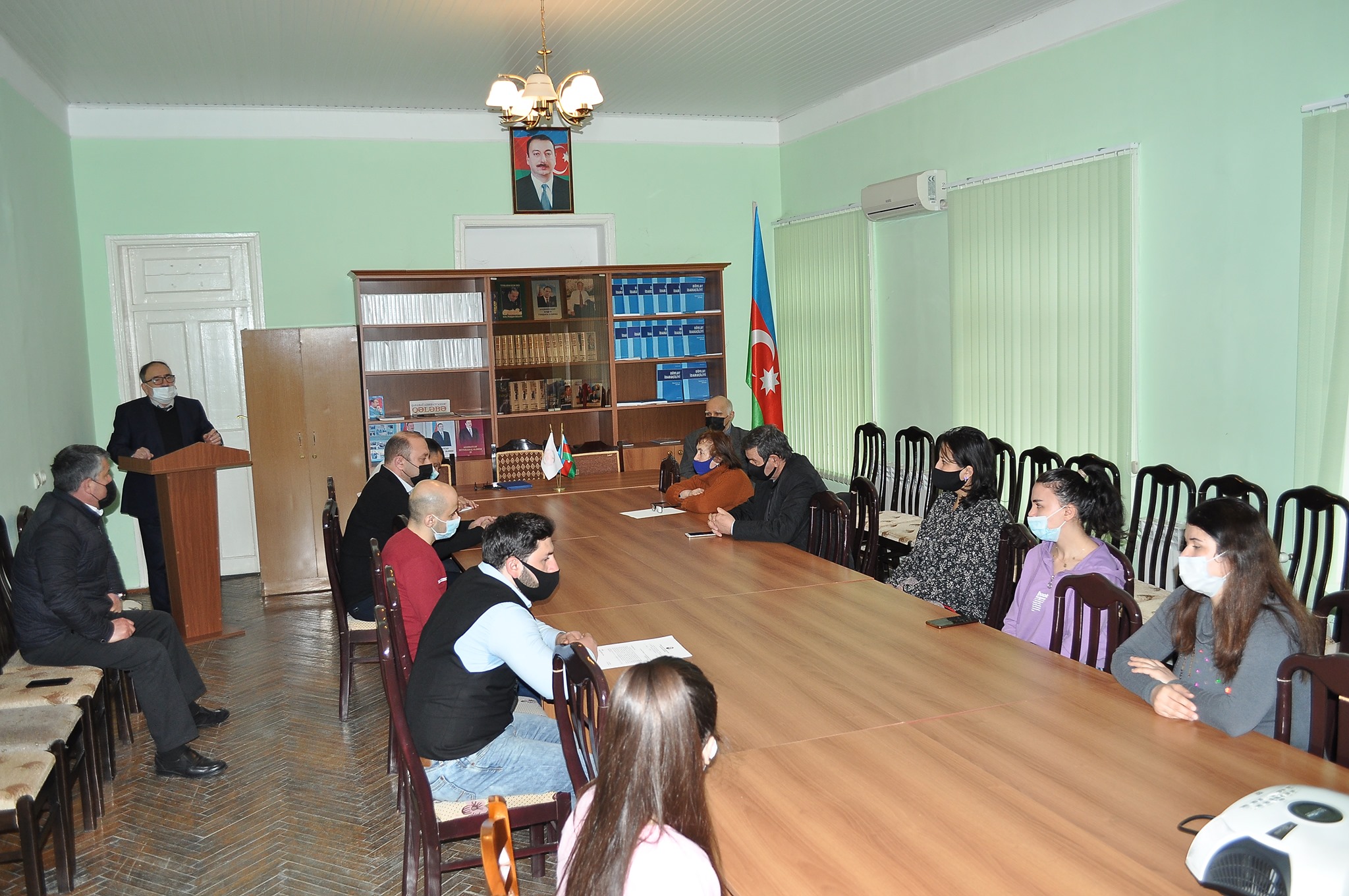 An event was held in ANAS, Sheki RSC for March 31 - the day of genocide of world Azerbaijanis, which will not be erased from our historical memory