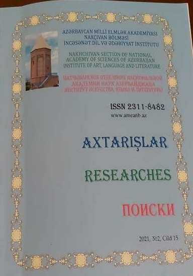 AN ARTICLE OF OUR EMPLOYEE WAS PUBLISHED IN SCIENTIFIC JOURNAL OF ANAS NAKHCHIVAN BRANCH