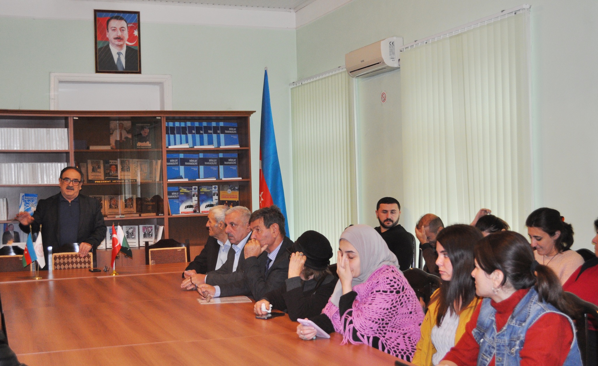 An event was held on the occasion of "October 18, the day of Restoration of state independence of the Republic of Azerbaijan"