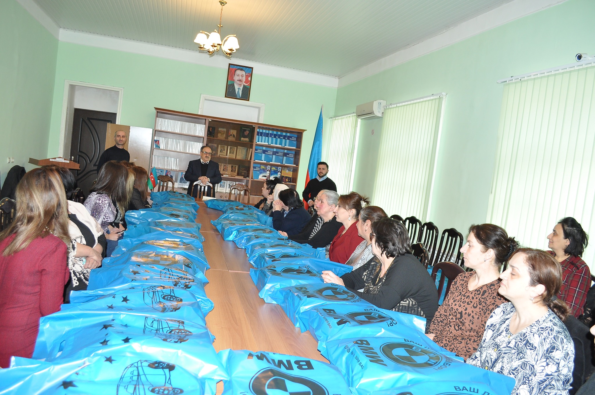 An event dedicated to "March 8 International Women's Day" was held with the initiative of the Trade Union Organization of Sheki Regional Scientific Center of ANAS