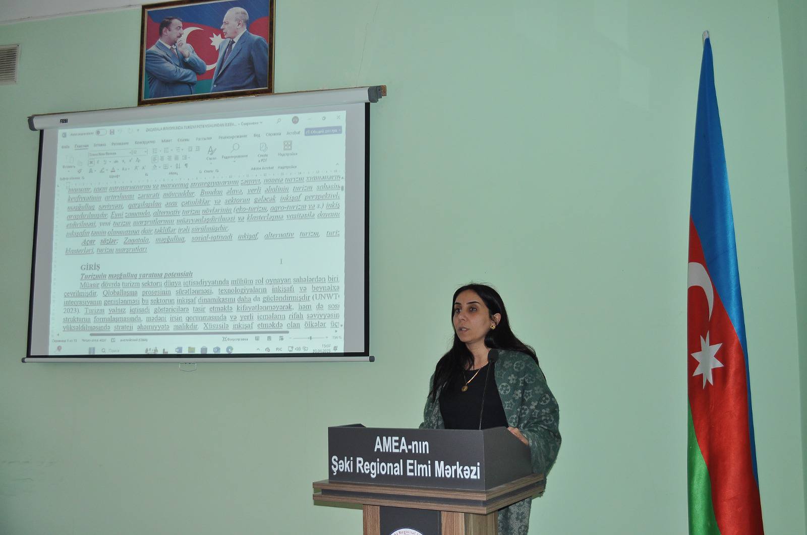 AMEA-nın Şəki Regional Elmi Mərkəzində elmi seminar keçirilib