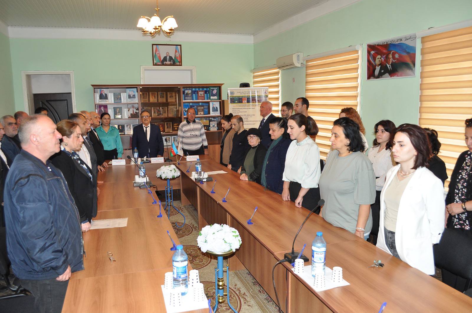 Şəki Regional Elmi Mərkəzdə 27 Sentyabr Anım Günü qeyd edilib