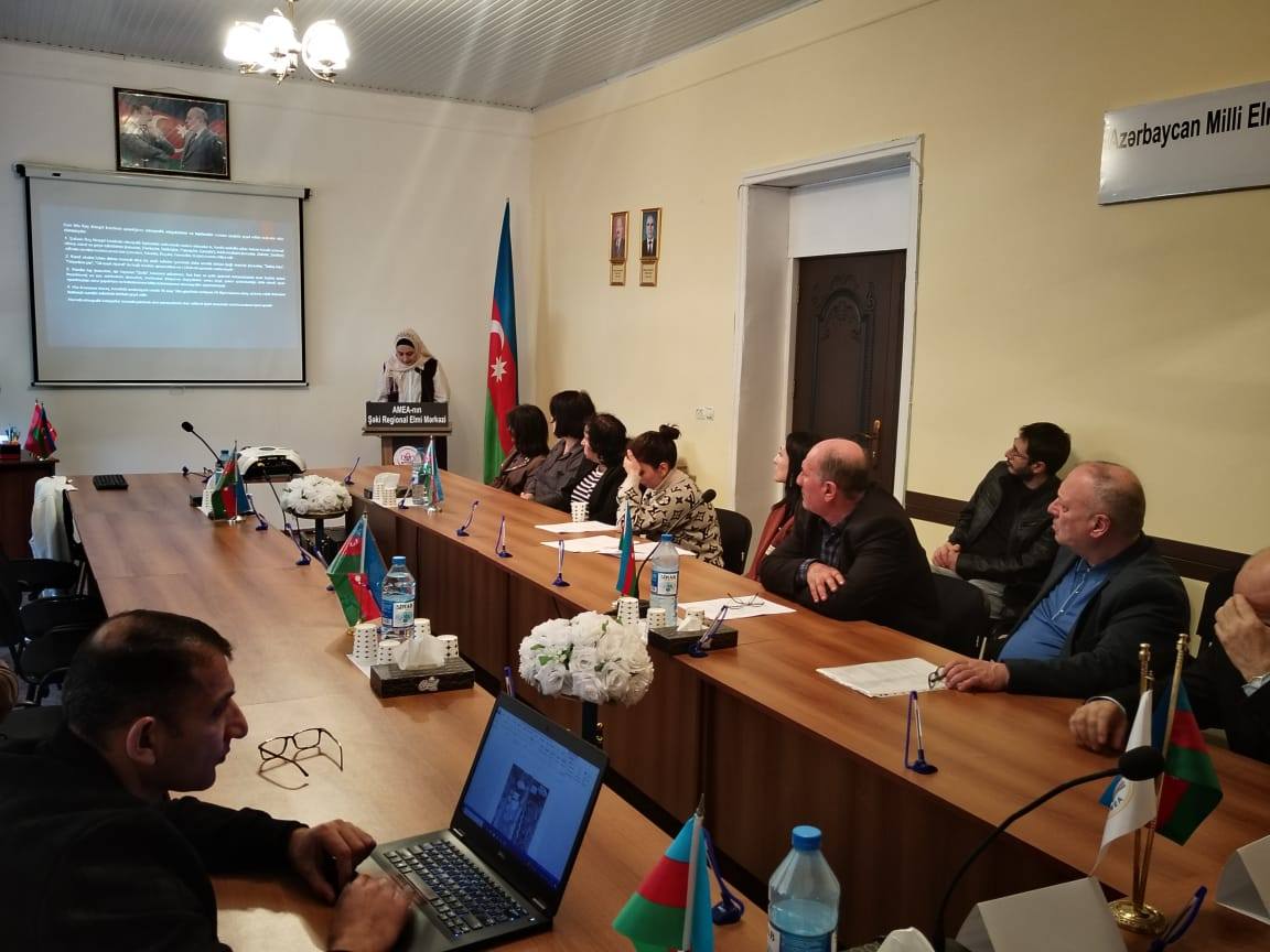 Şəki Regional Elmi Mərkəzdə illik hesabatlar dinlənilib