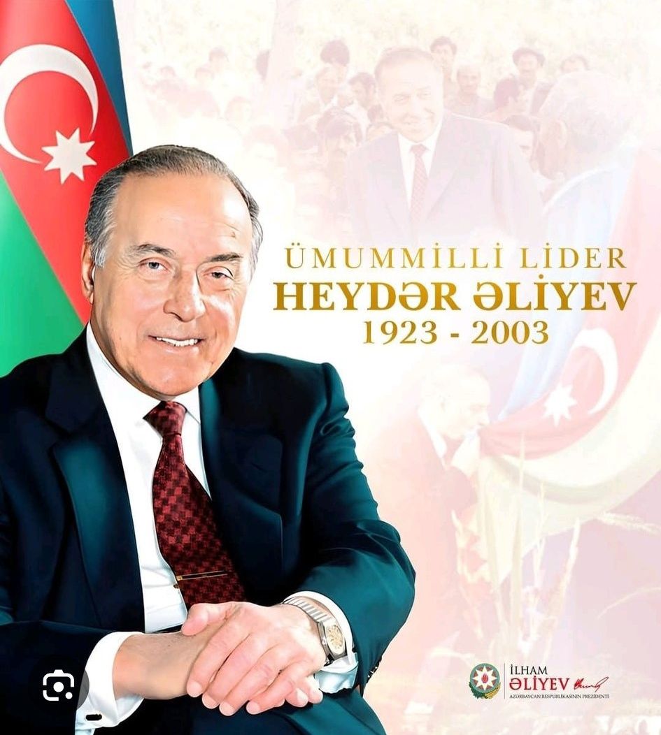 December 12 is the day of remembrance of the National Leader of the Azerbaijani people, Heydar Aliyev