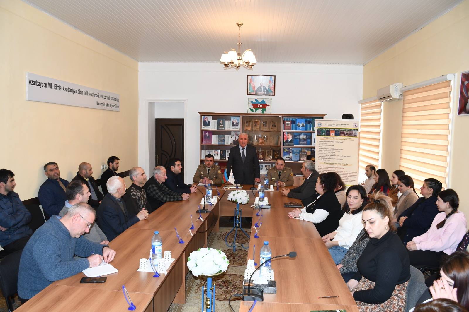 AMEA-nın Şəki Regional Elmi Mərkəzində Ümumdünya Mülki Müdafiə Günü qeyd olunub