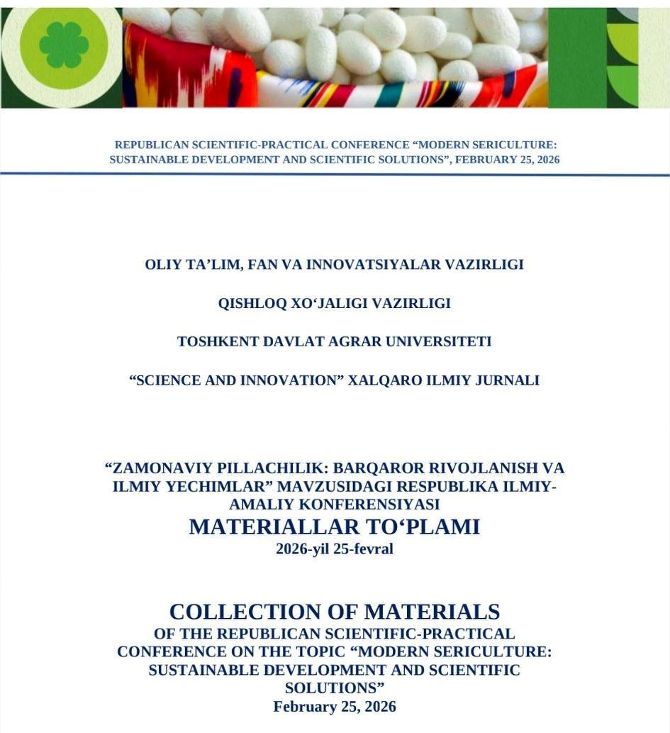 Şəki Regional Elmi Mərkəzin əməkdaşının yeni məqaləsi dərc olunub