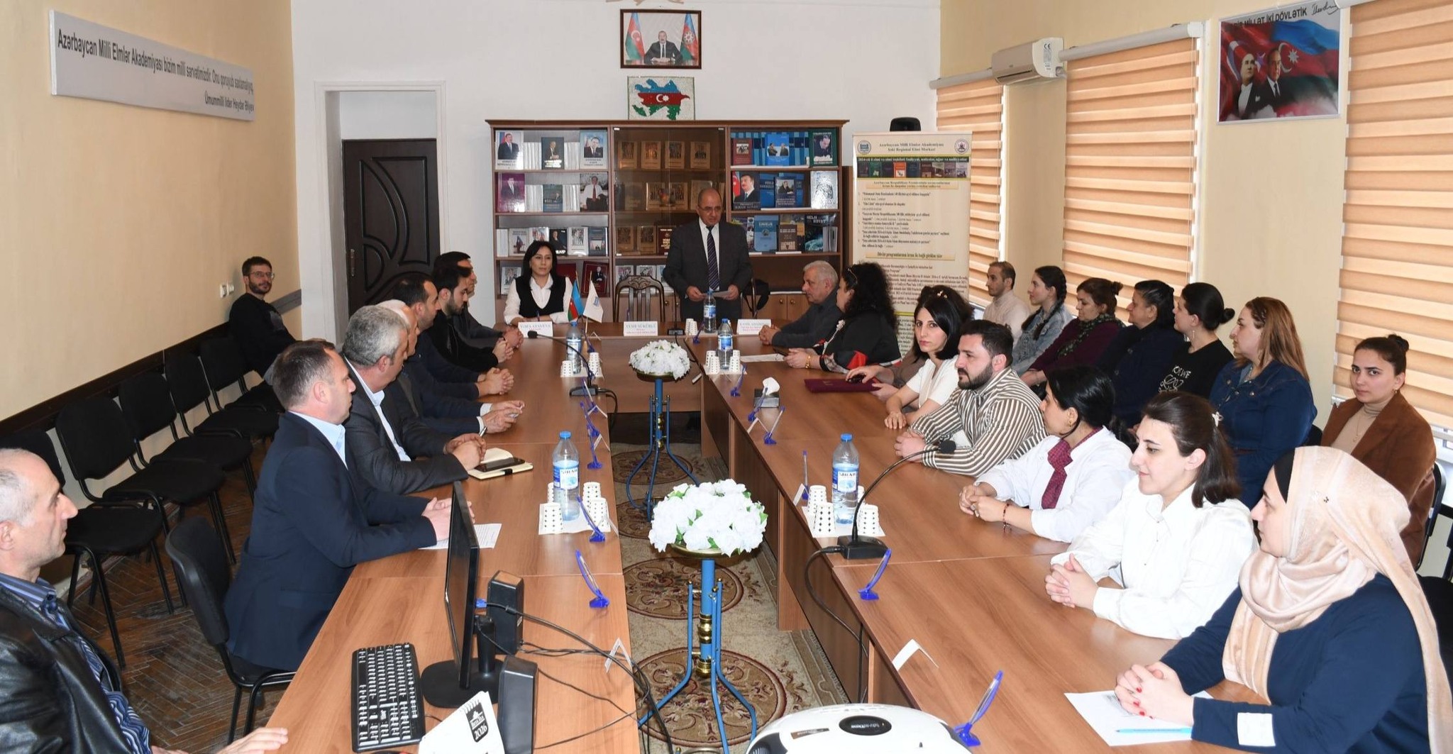 An event dedicated to Science Day was held in Sheki Regional Scientific Center