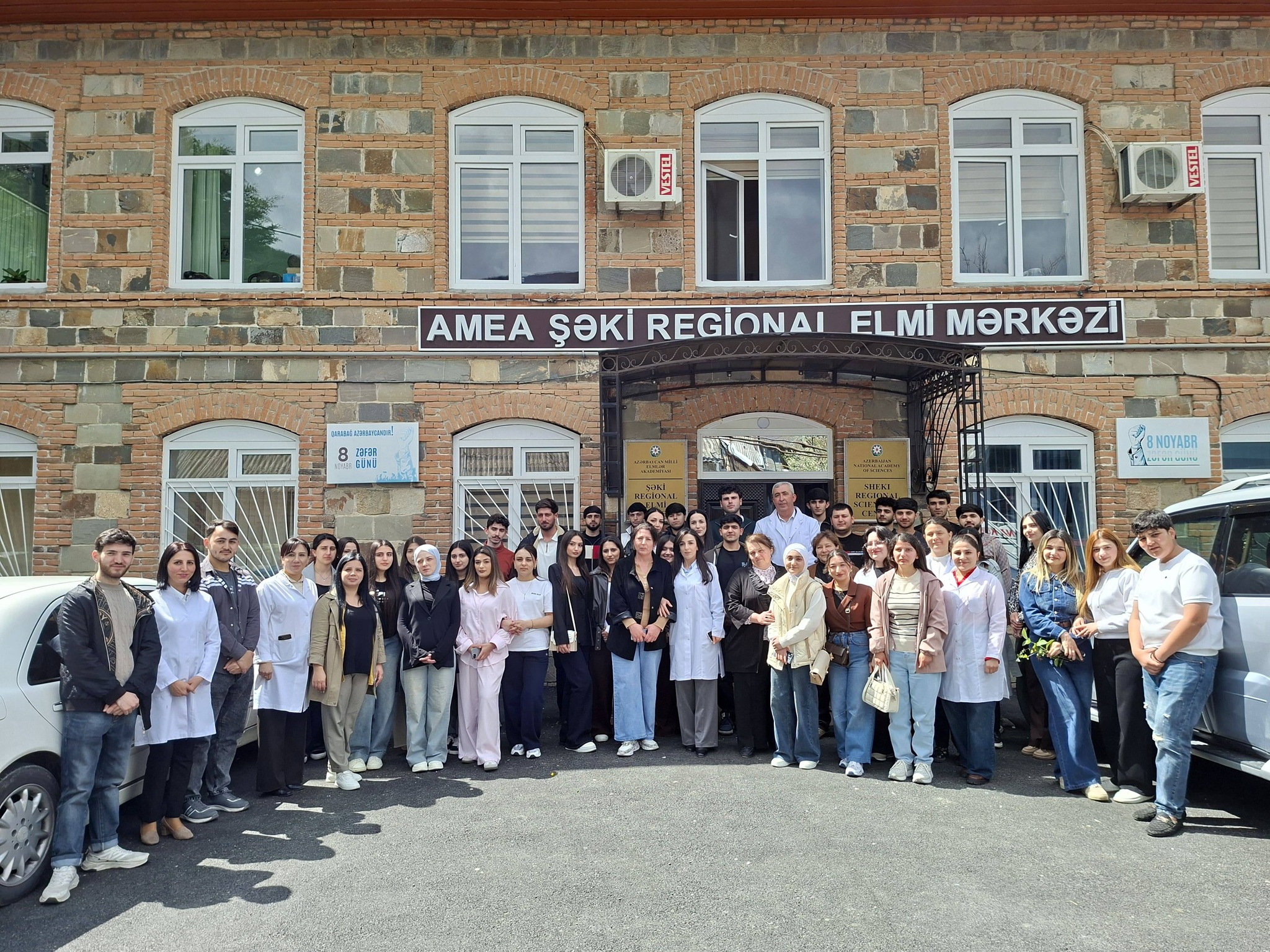 Mingəçevir Dövlət Universitetinin tələbə və müəllimləri AMEA-nın Şəki Regional Elmi Mərkəzində elmi tədqiqatlara qoşulub