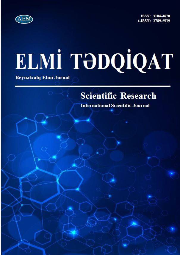 Şəki Regional Elmi Mərkəzin əməkdaşlarının məqaləsi beynəlxalq jurnalda dərc olunub