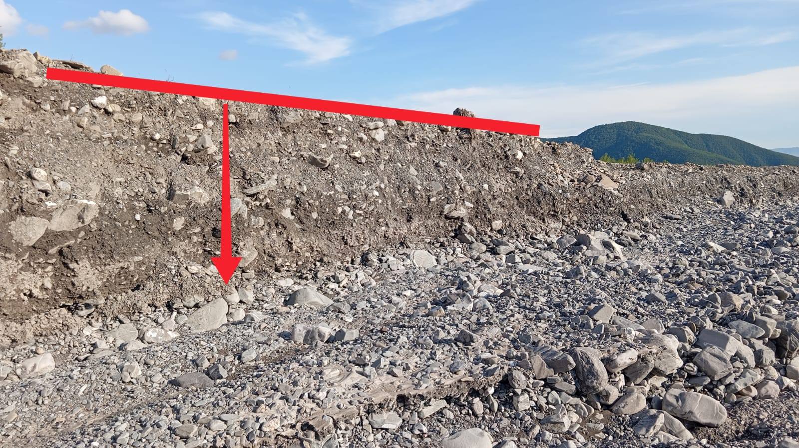 Şin çayında sel mənşəli gətirmə materiallarının həcmi artıb