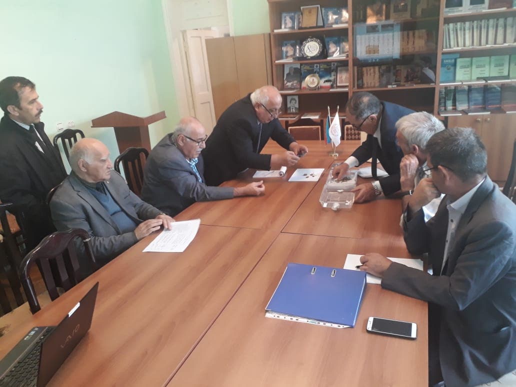On September 09, 2019 the discussion of the works was realized for the cooperation between ANAS Institute of Molecular Biology and Biotechnologies and Scientific Center in Sheki Regional Scientific Center
