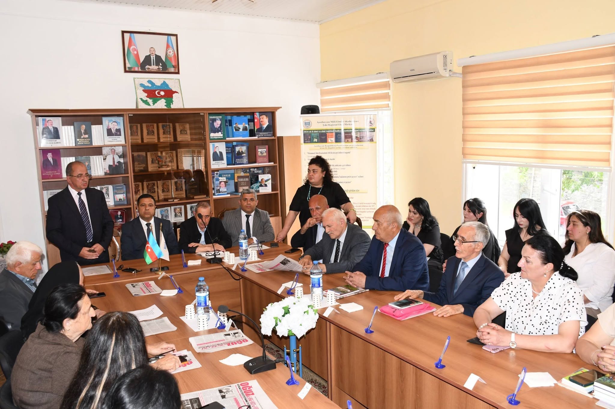 Şəkidə "Tarixin söz körpüsü" mövzusunda elmi-nəzəri konfrans keçirilib