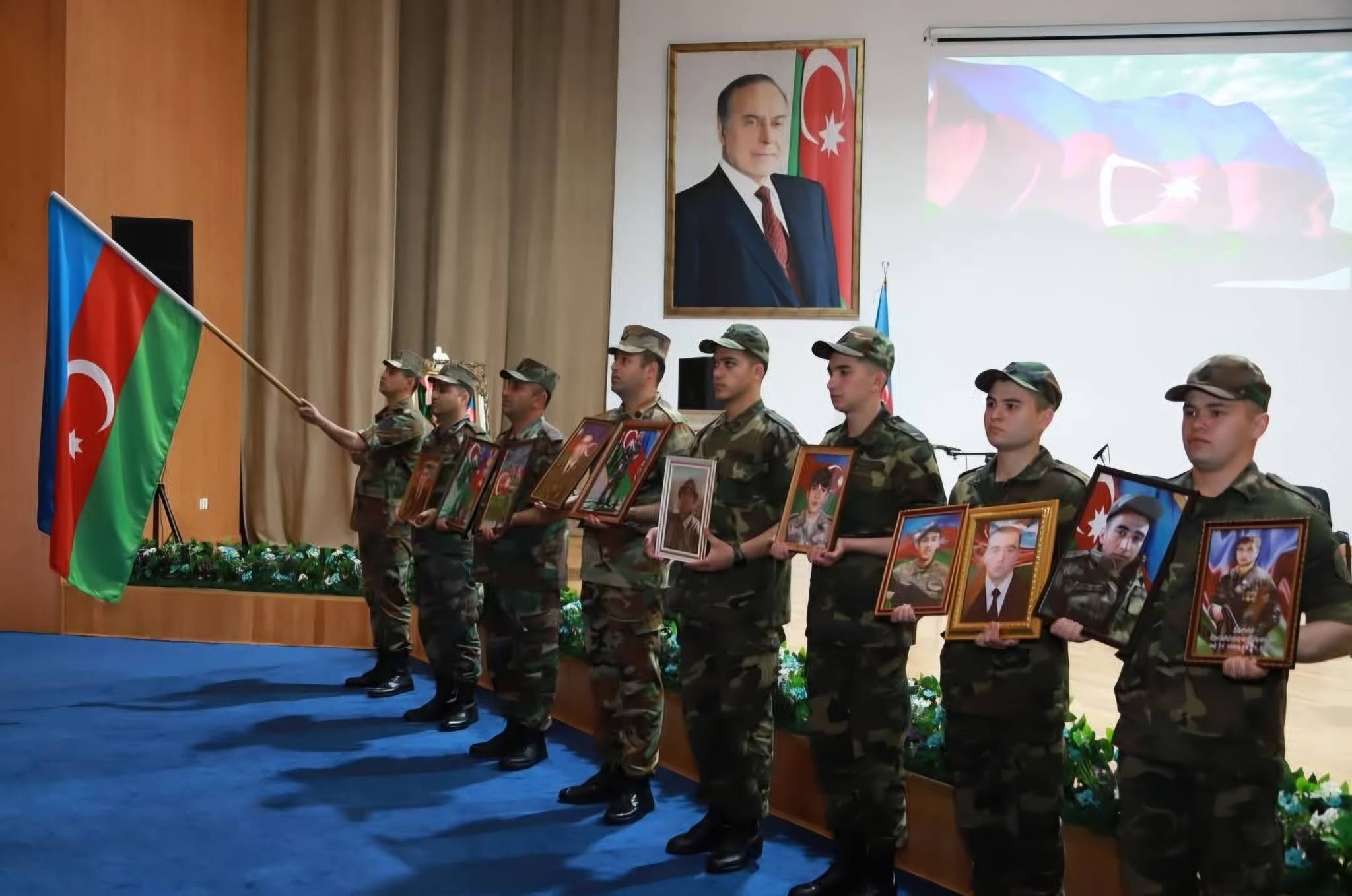 AMEA-nın Şəki REM əməkdaşları şəhid Məmmədiyyə Cabbarzadənin xatirəsinə həsr olunmuş tədbirdə iştirak ediblər