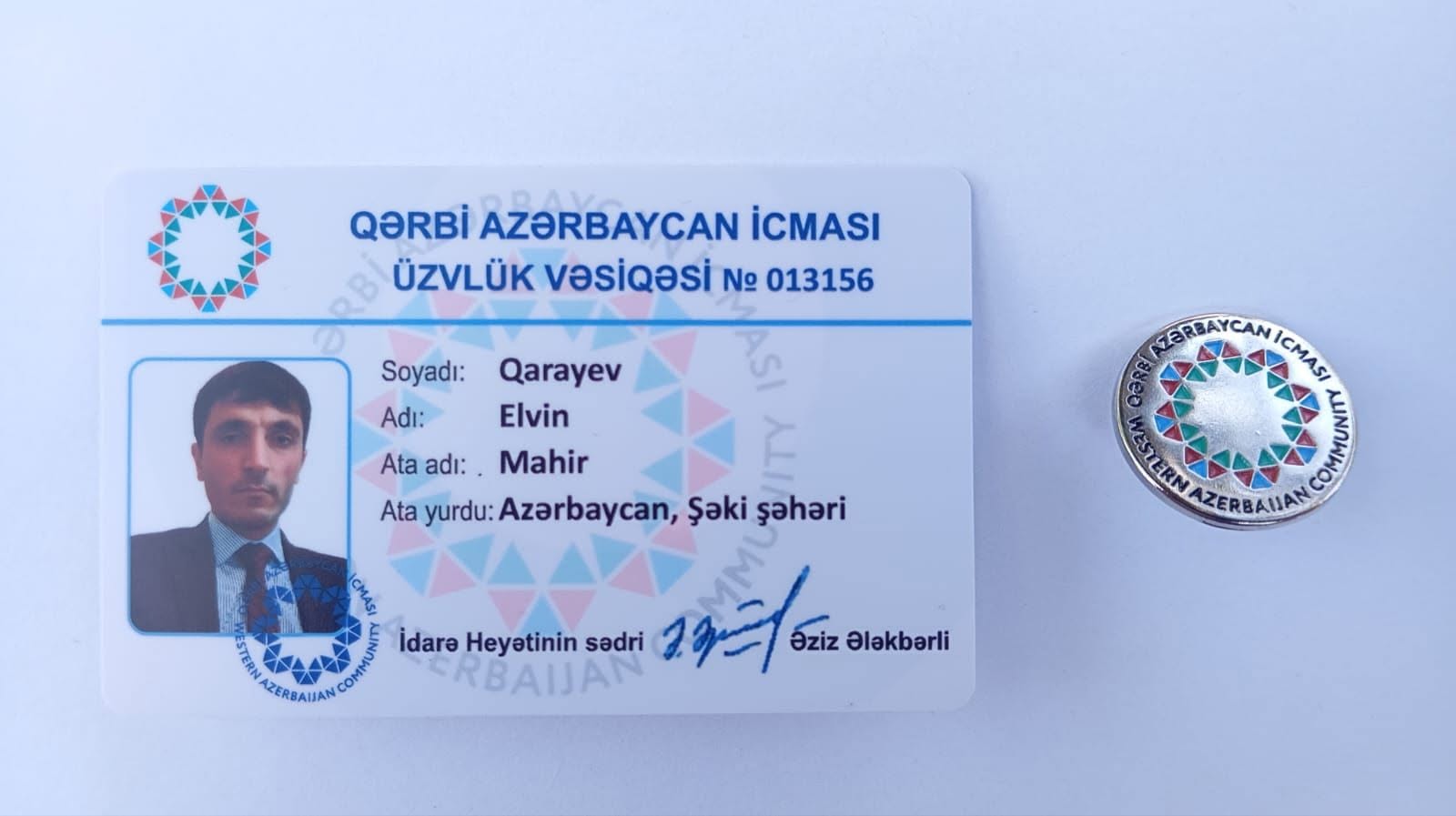 Şəki Regional Elmi Mərkəzinin əməkdaşı Qərbi Azərbaycan İcmasına üzv seçilib