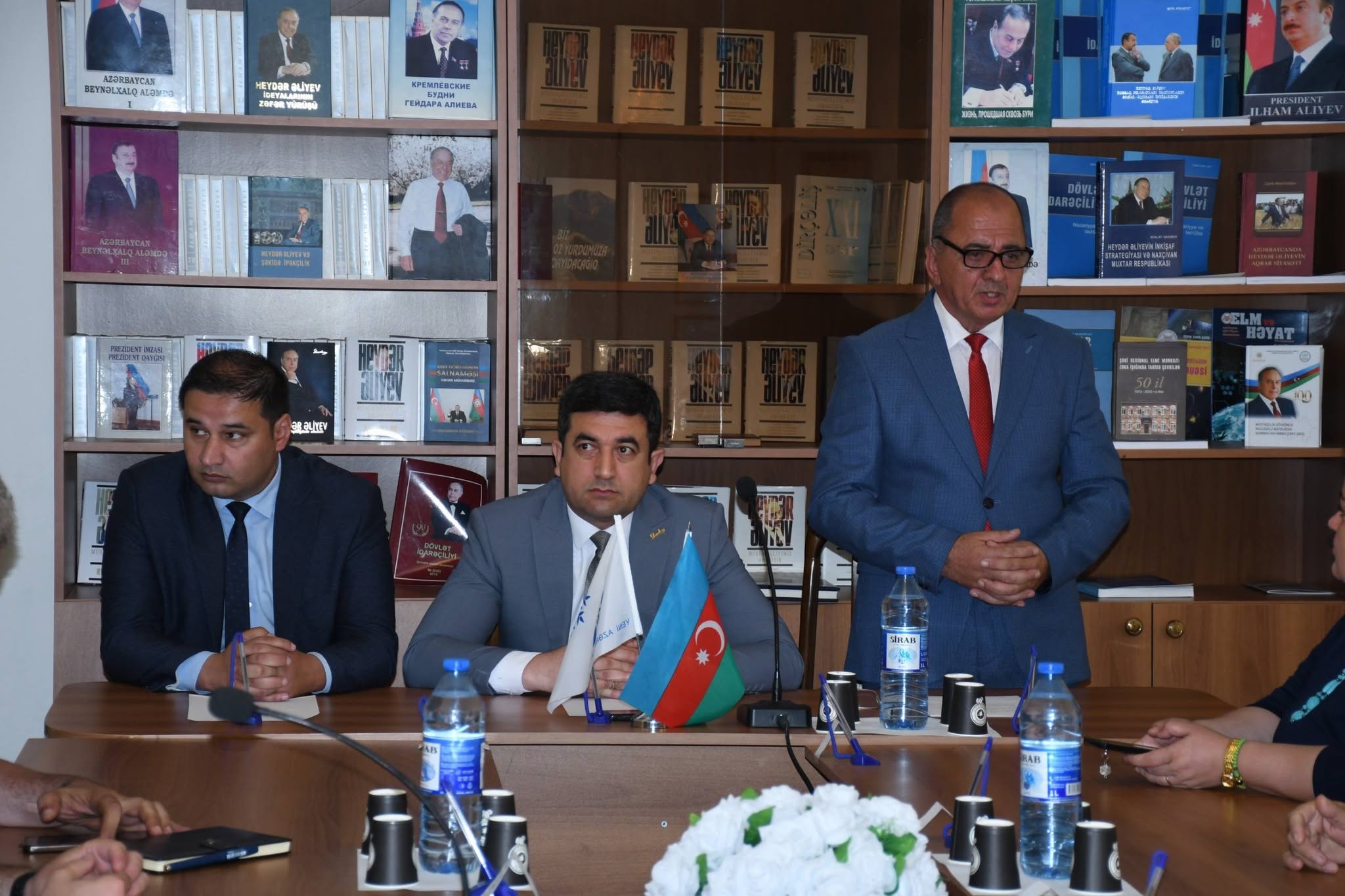 Şəki Regional Elmi Mərkəzdə YAP Ərazi Partiya Təşkilatının hesabat-seçki yığıncağı olub