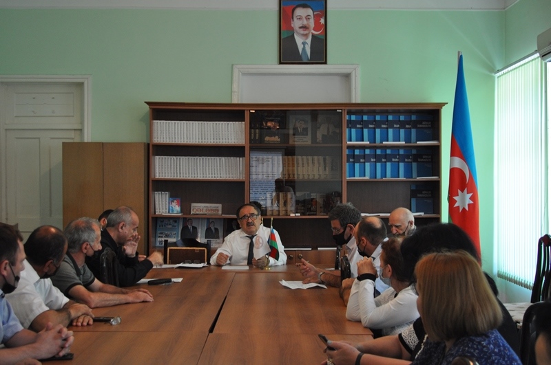 On May 31, 2021, the next meeting of the scientific council of Sheki RSC of ANAS was held