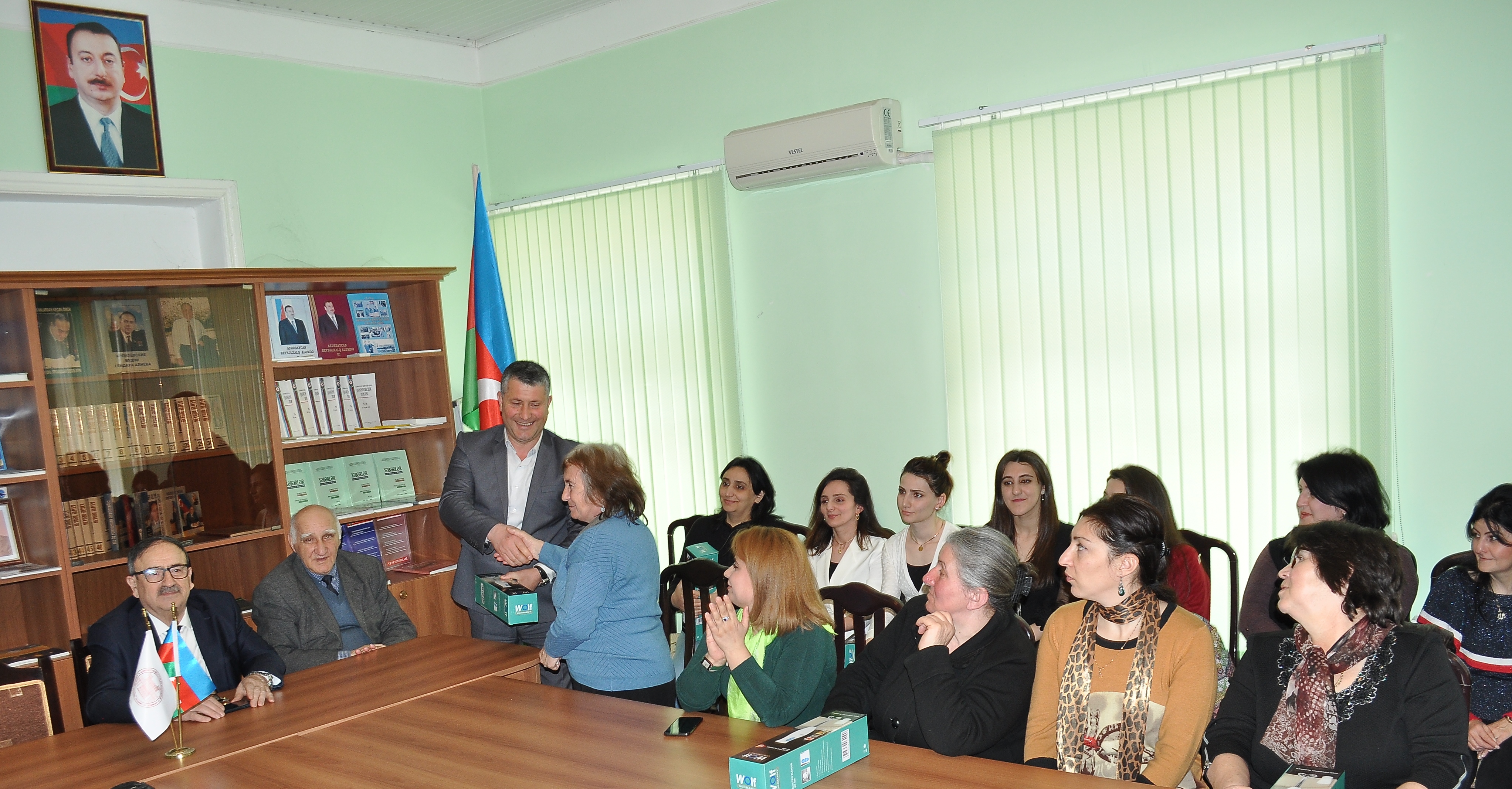 On March 06, 2020 the ceremony dedicated to International Women's Day was held by Trade Union of Sheki Regional Scientific Center