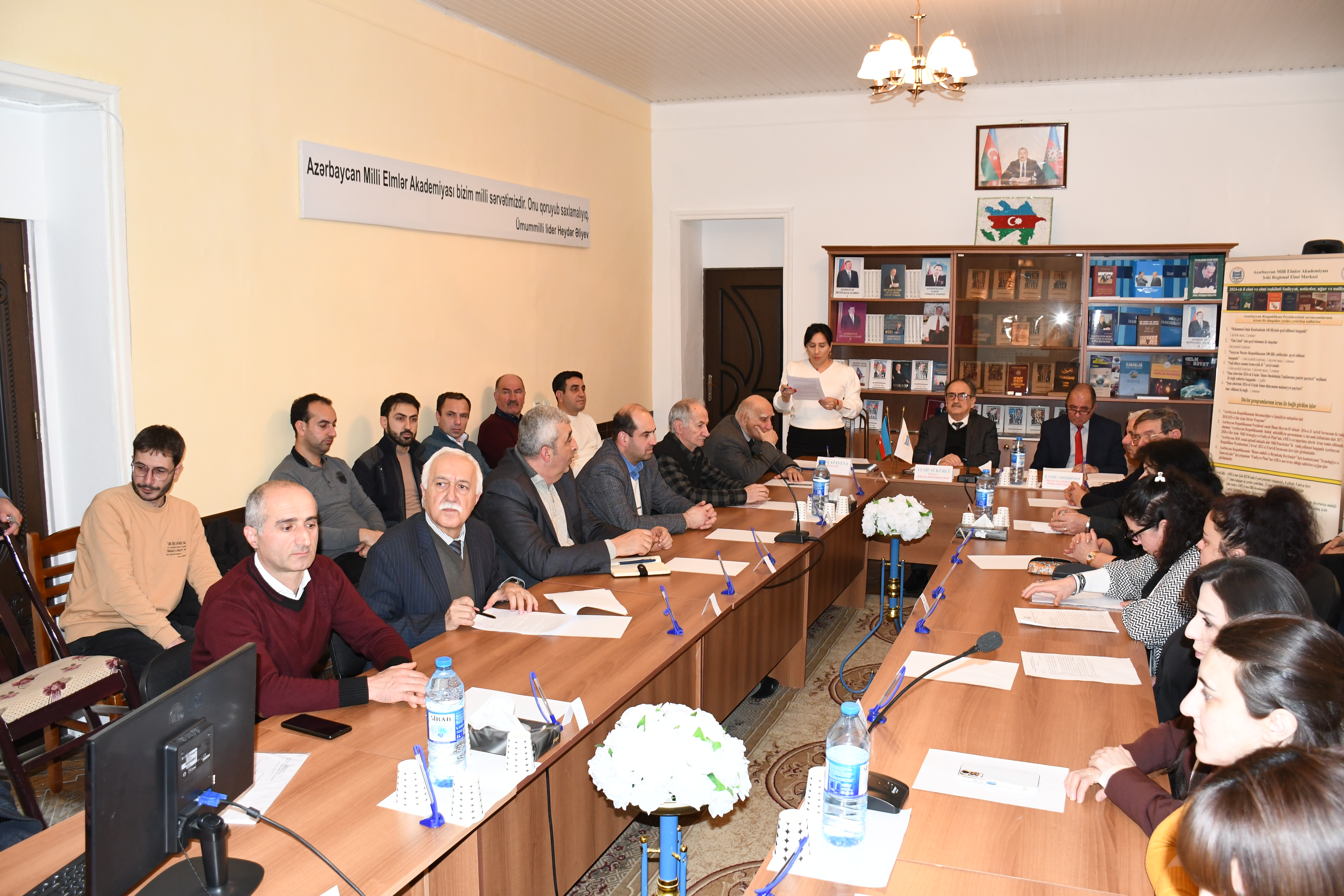 Şəki Regional Elmi Mərkəzdə Elmi Şura iclası keçirilib