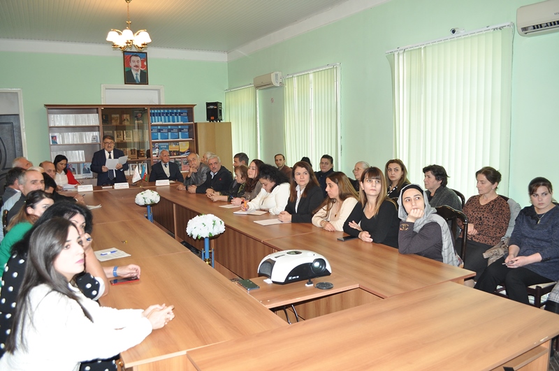 The next scientific council meeting of Sheki Regional Scientific Center was held