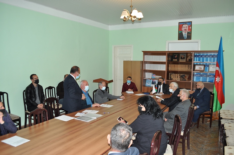 The next meeting of the Scientific Council of ANAS Sheki Regional Scientific Center was held