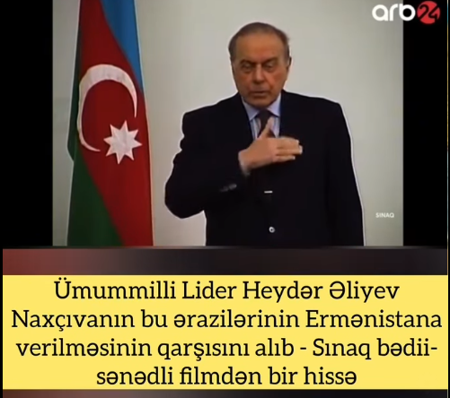Ümummilli Lider Heydər Əliyev ermənilərin təxribatının qarşısını belə aldı - Sınaq bədii-sənədli film