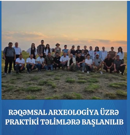 AMEA-nın Şəki Regional Elmi Mərkəzinin Arxeologiya və etnoqrafiya şöbəsinin əməkdaşları təlimlərdə iştirak edirlər