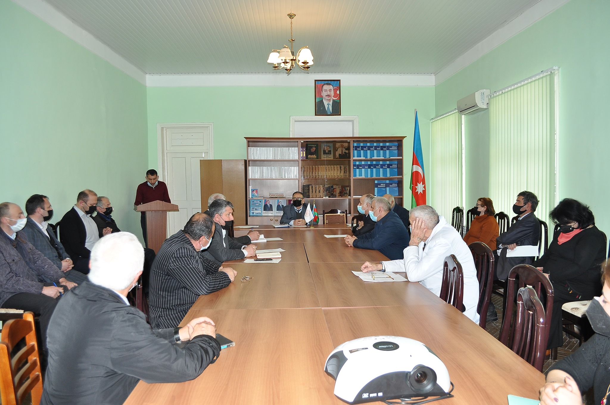 The next meeting of the Scientific Council of Sheki RSC of ANAS was held on April 02, 2021